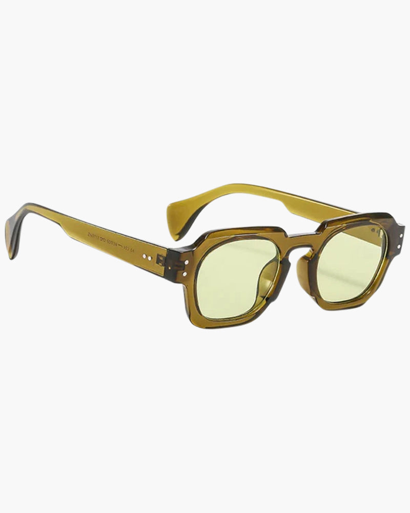 Lunettes de soleil en acétate Monaco – Carré classique