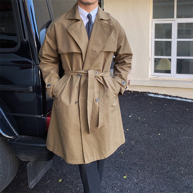 Trench-coat ceinturé croisé Stockholm
