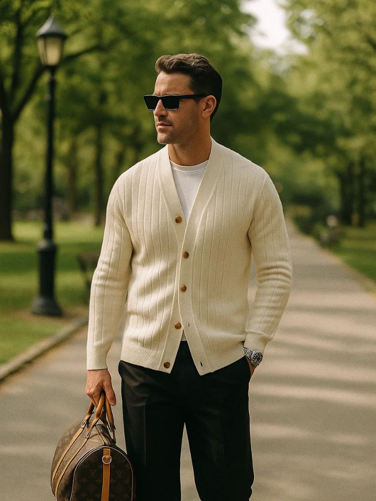 Cardigan décontracté en tricot - Fayymont Co