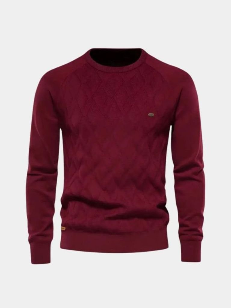 Pull-over tricoté minimaliste - Fayymont Co