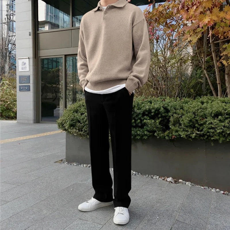 Old Money Gent Polo Pullover