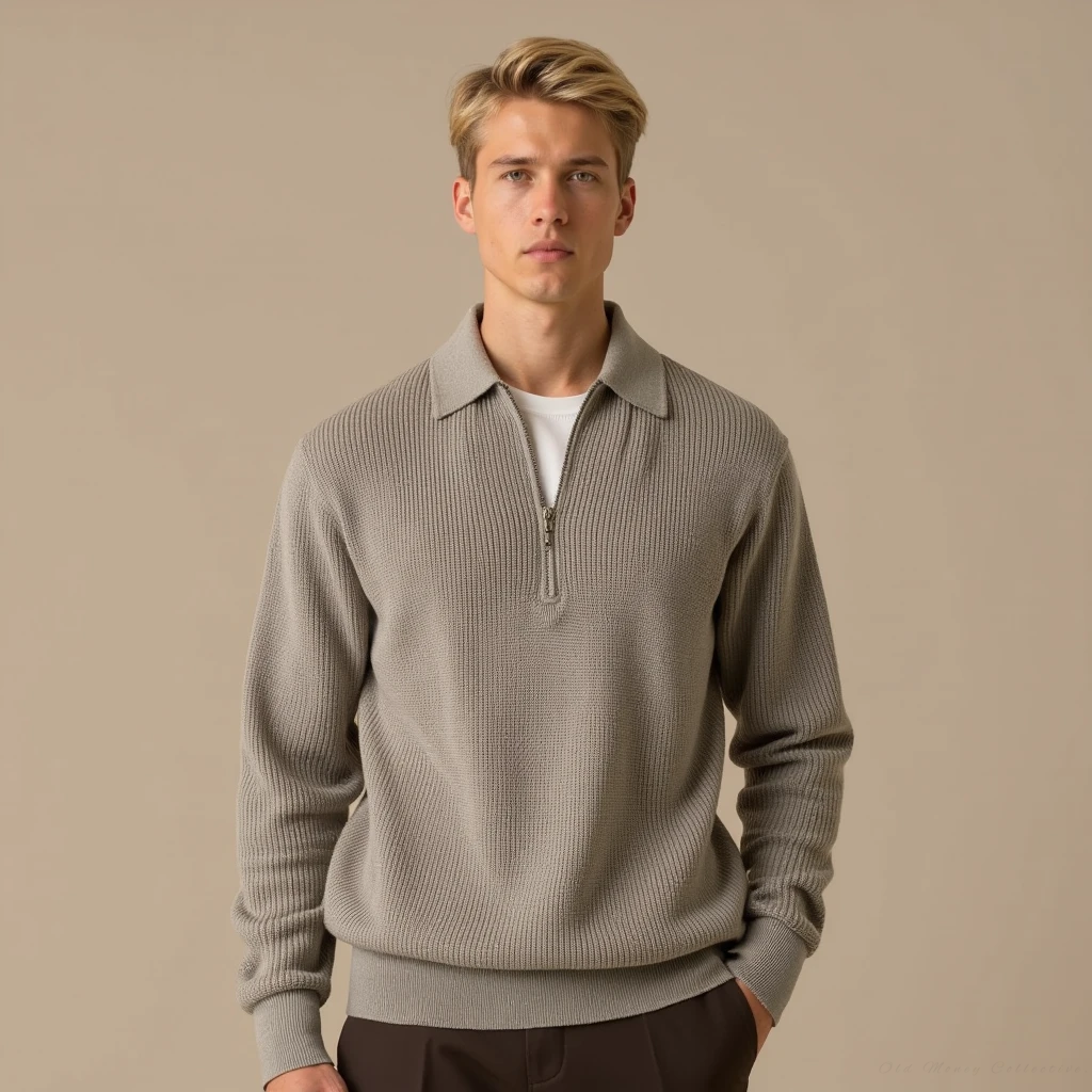 Cardigan zippé Devon Merino