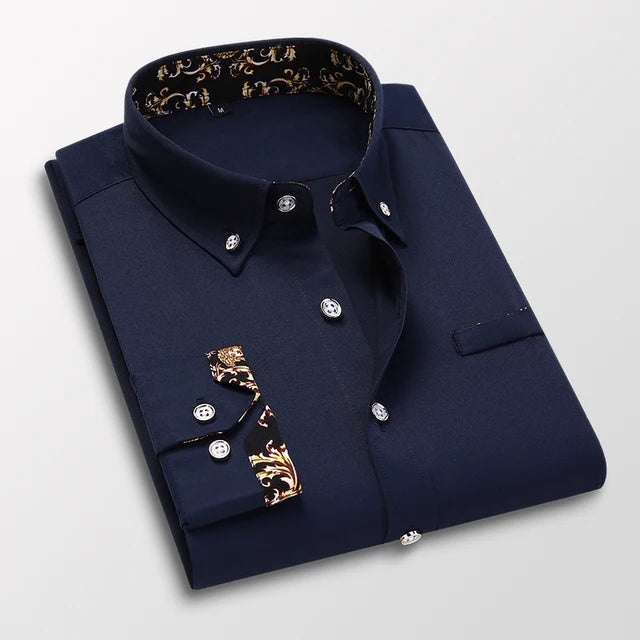 Chemise Marco Royal Oxford