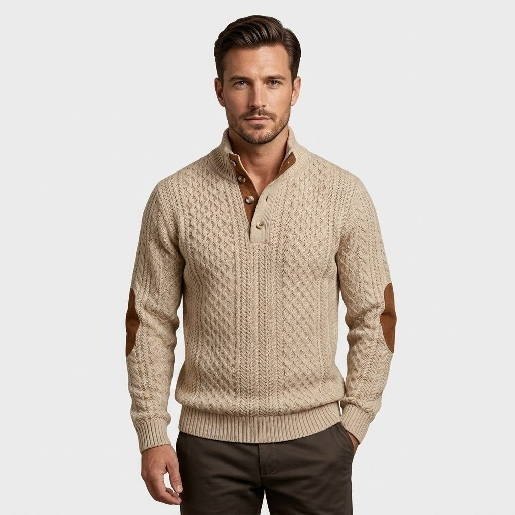 Klassischer Pullover mit hohem Kragen Limitierte Auflage - Fayymont Co