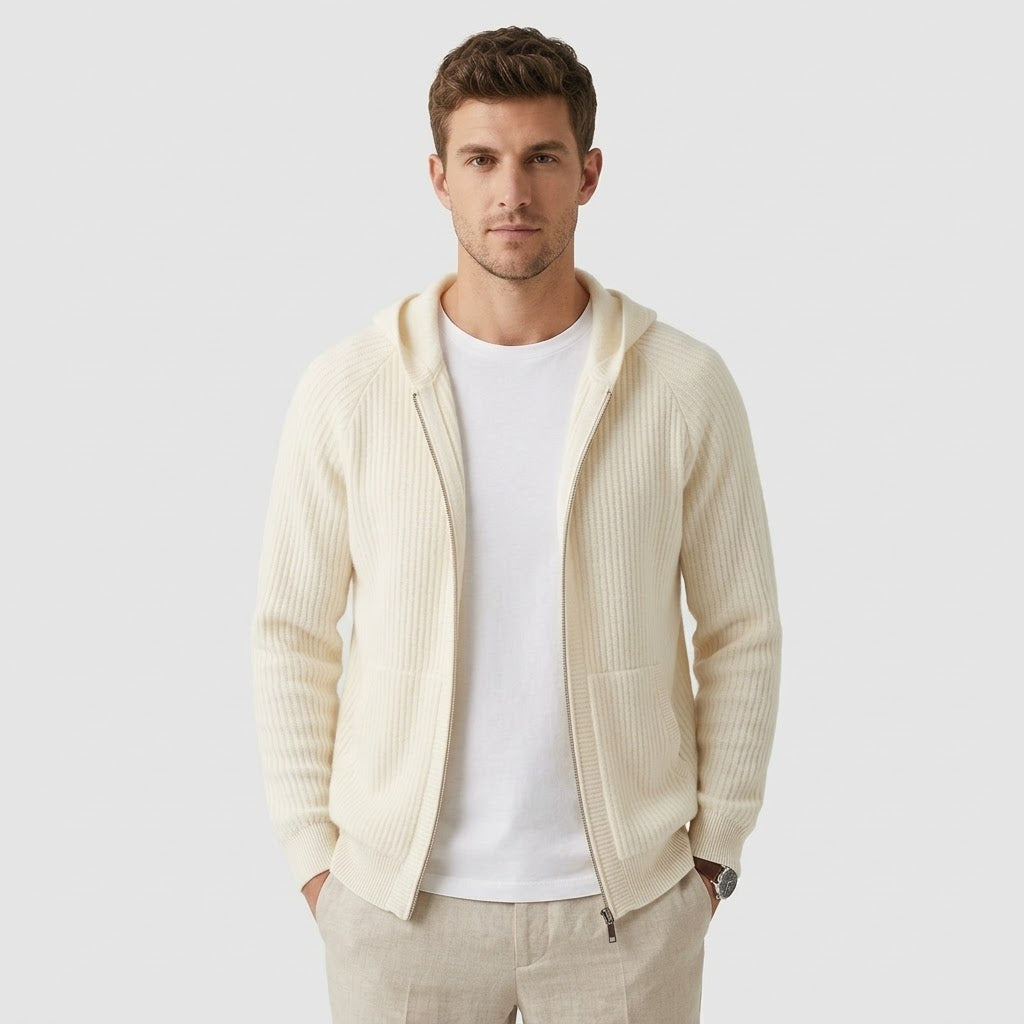 Sweat à capuche en laine LANCA