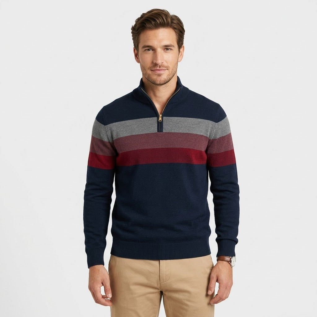 Louvre Stripe Pullover