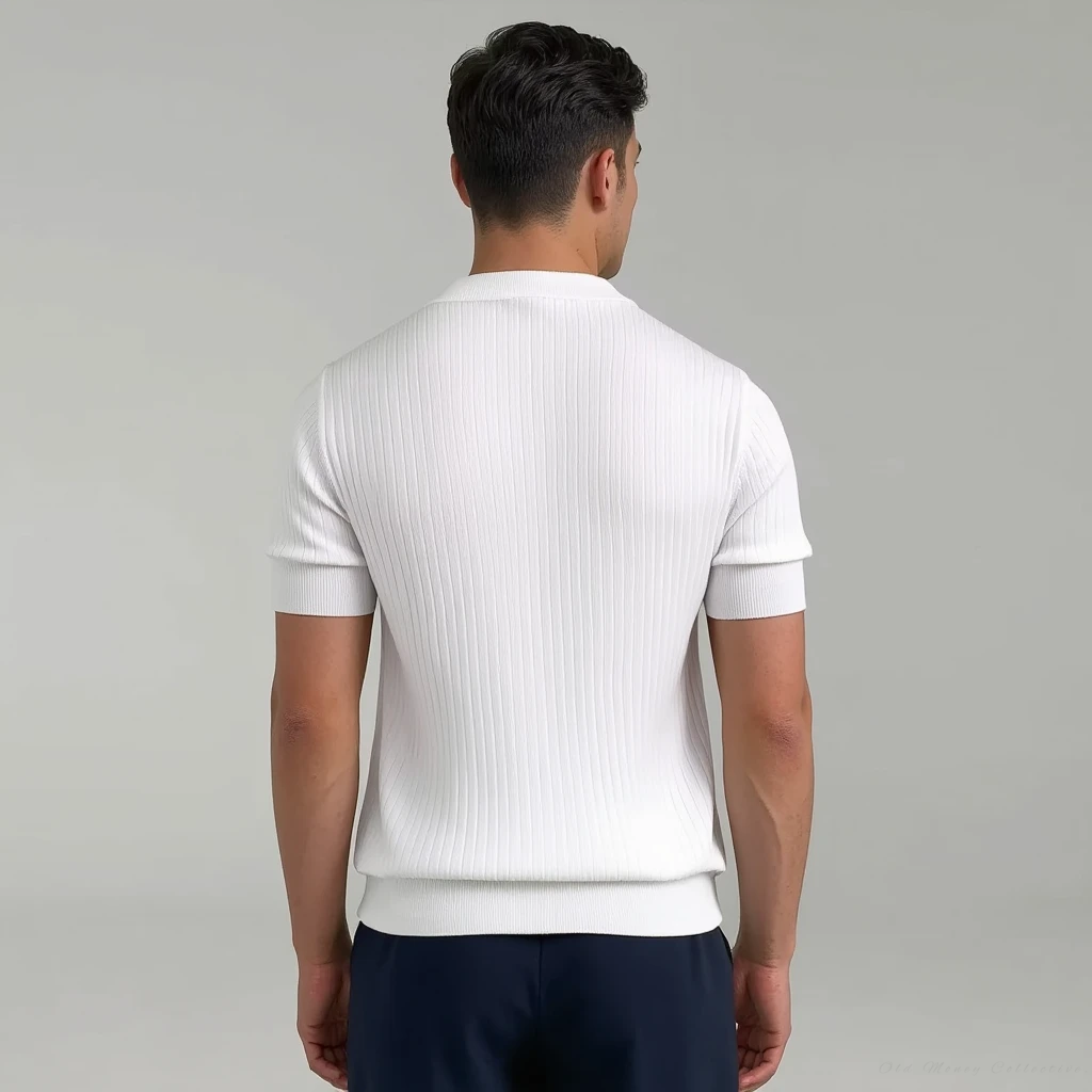 Mayfair T-shirt col rond en soie et coton