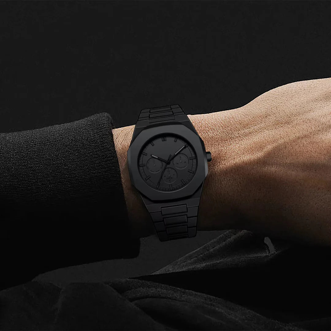 Montre St. Albans Noir
