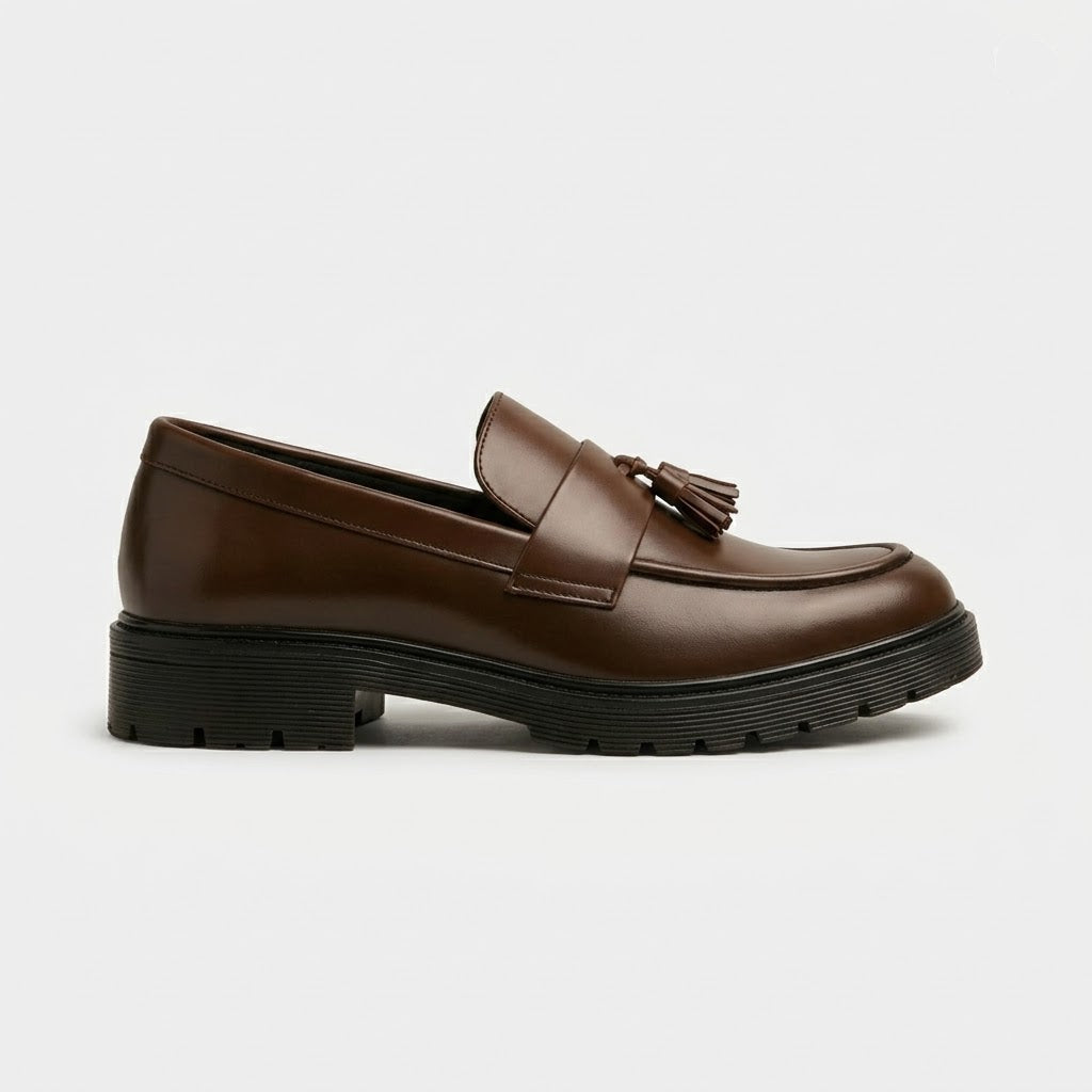 Mocassins classiques en cuir pour hommes