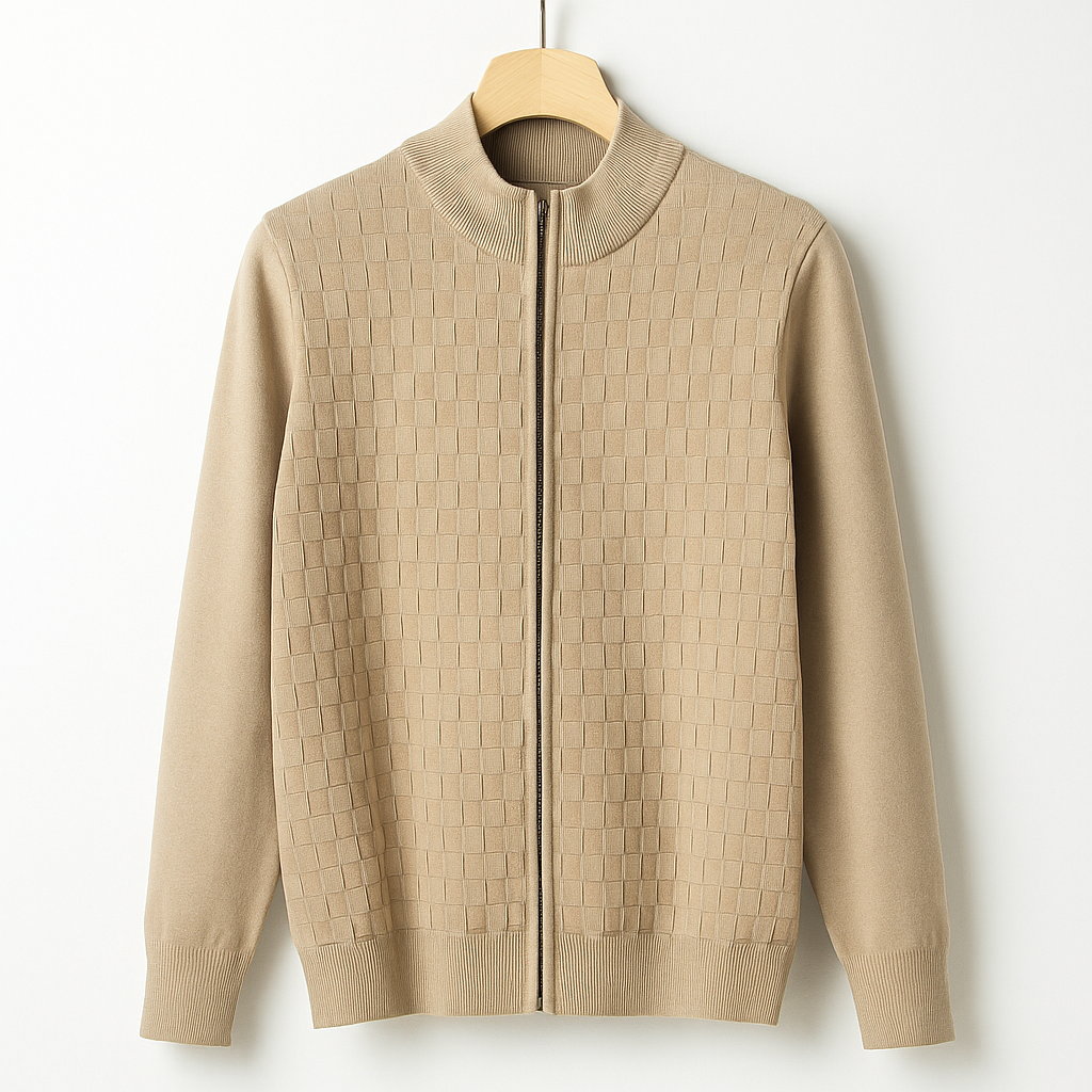 Romello Reißverschluss-Cardigan
