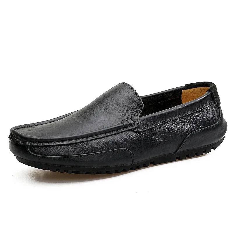 Mocassins en cuir de luxe pour hommes Velario