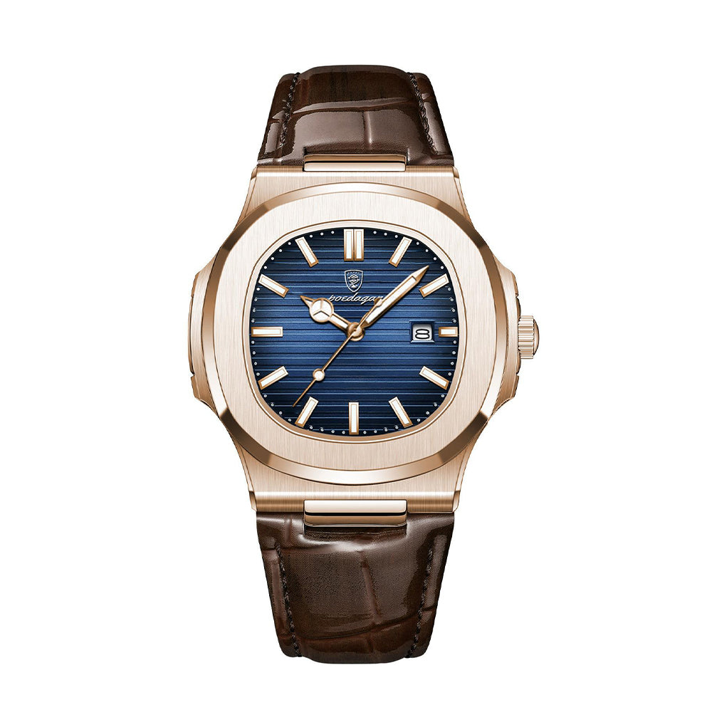 Montre en cuir Genève