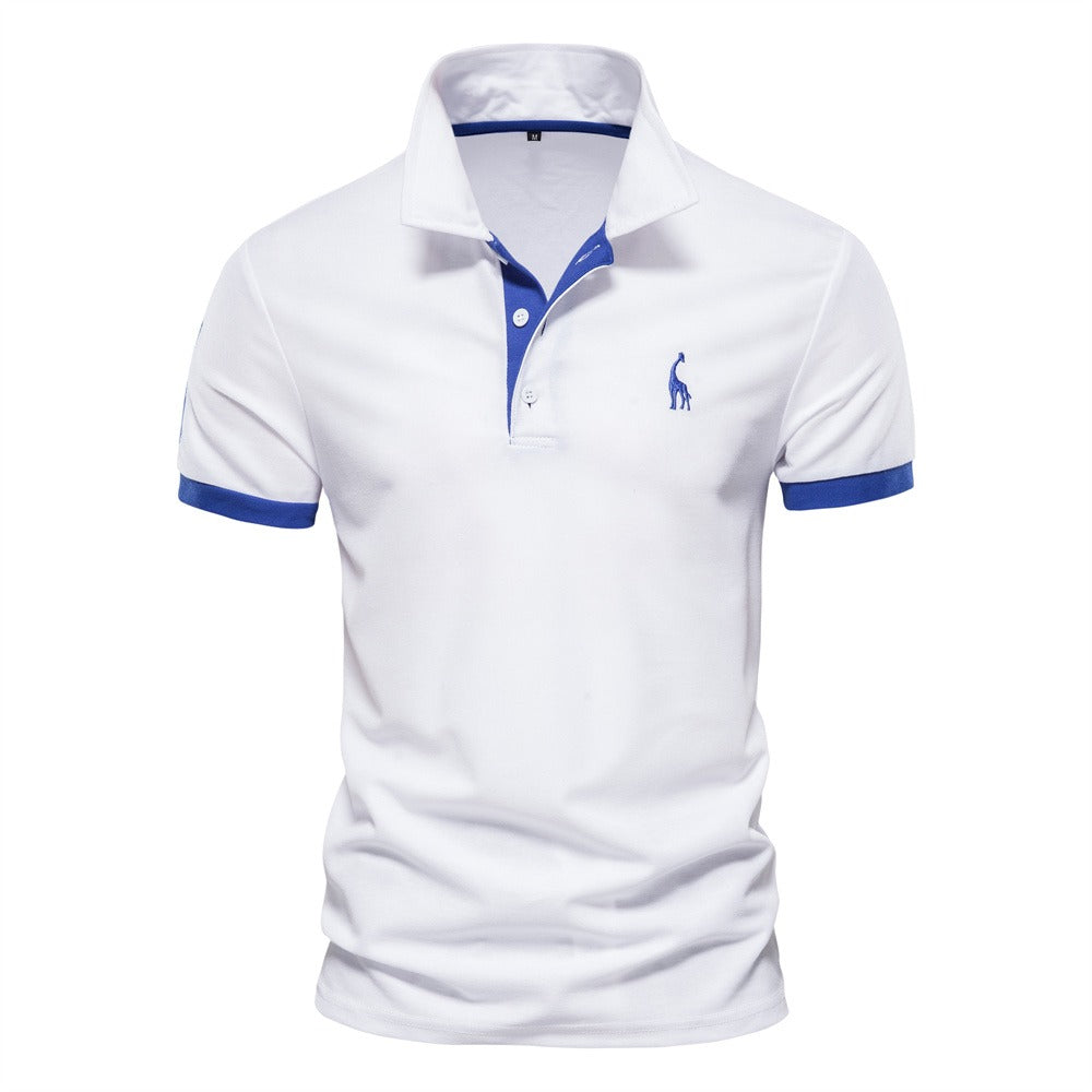 Polo piqué en coton Oliver