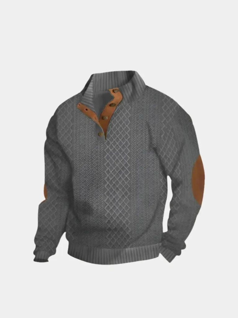 Klassischer Pullover mit hohem Kragen Limitierte Auflage - Fayymont Co