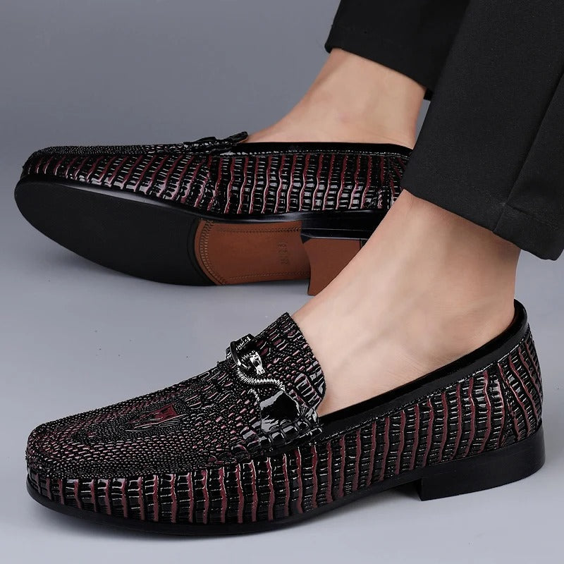 Crimson™ Echtleder Slipper