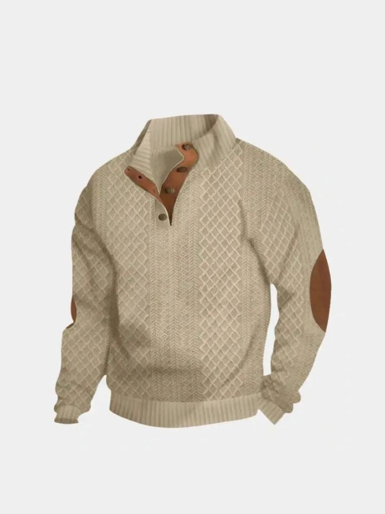 Klassischer Pullover mit hohem Kragen Limitierte Auflage - Fayymont Co