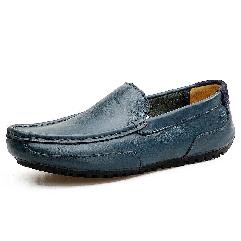 Mocassins en cuir de luxe pour hommes Velario