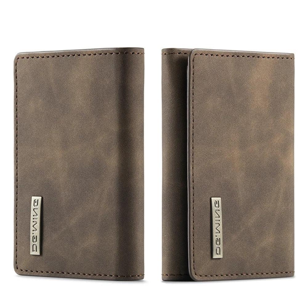 Portefeuille minimaliste pour homme à trois volets