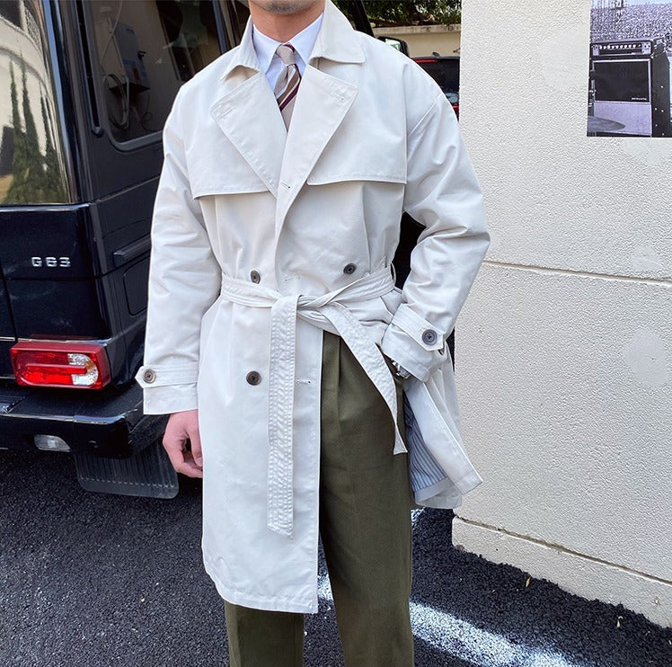 Trench-coat ceinturé croisé Stockholm