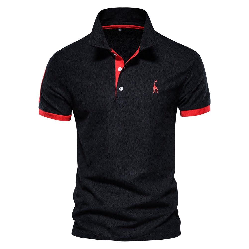 Polo piqué en coton Oliver