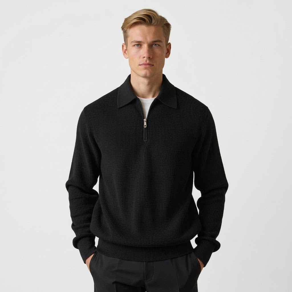 Cardigan zippé Devon Merino