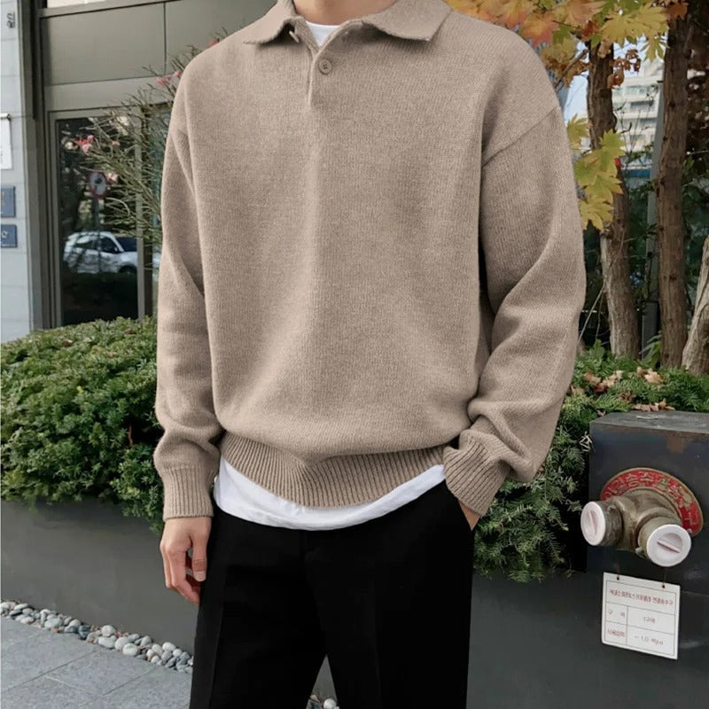 Old Money Gent Polo Pullover