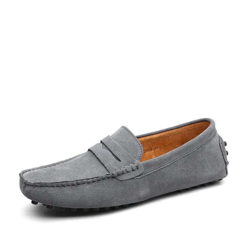Mocassins en cuir suédé Velano