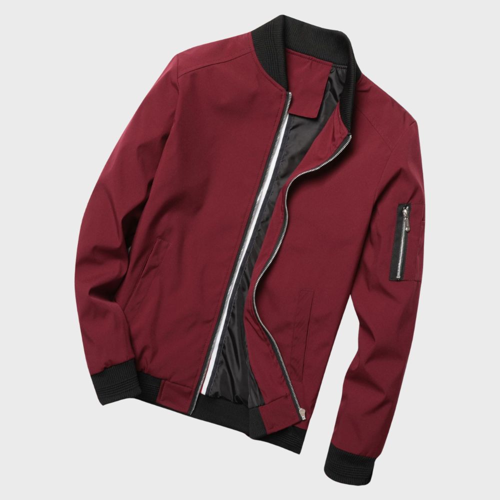 Veste aviateur pour homme toutes saisons - légère, respirante et élégante pour un usage quotidien