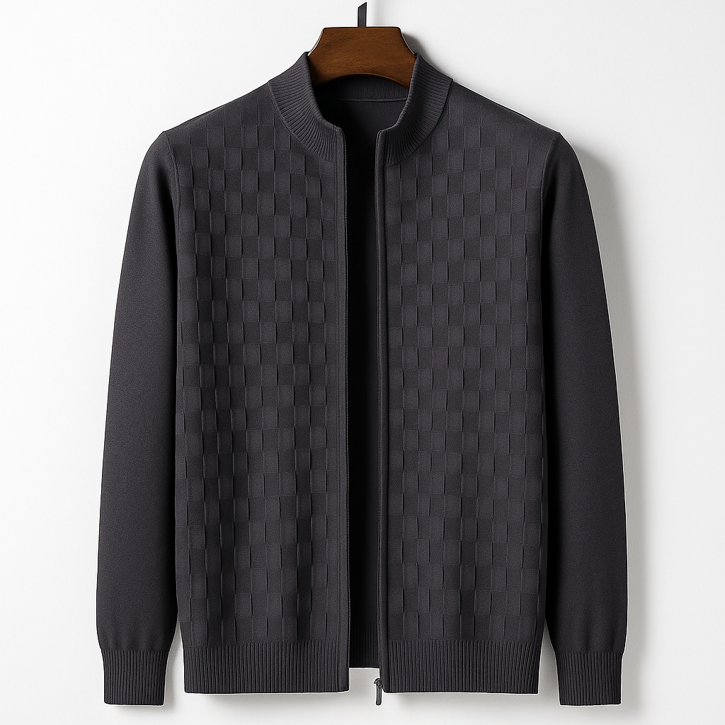 Romello Reißverschluss-Cardigan