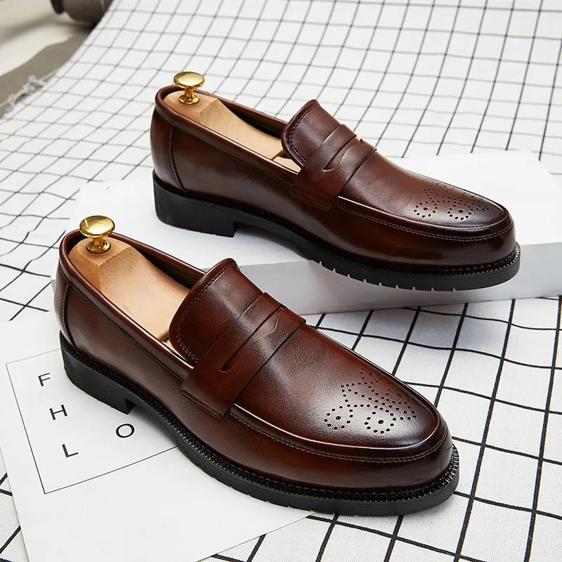 Mocassins penny années 1970