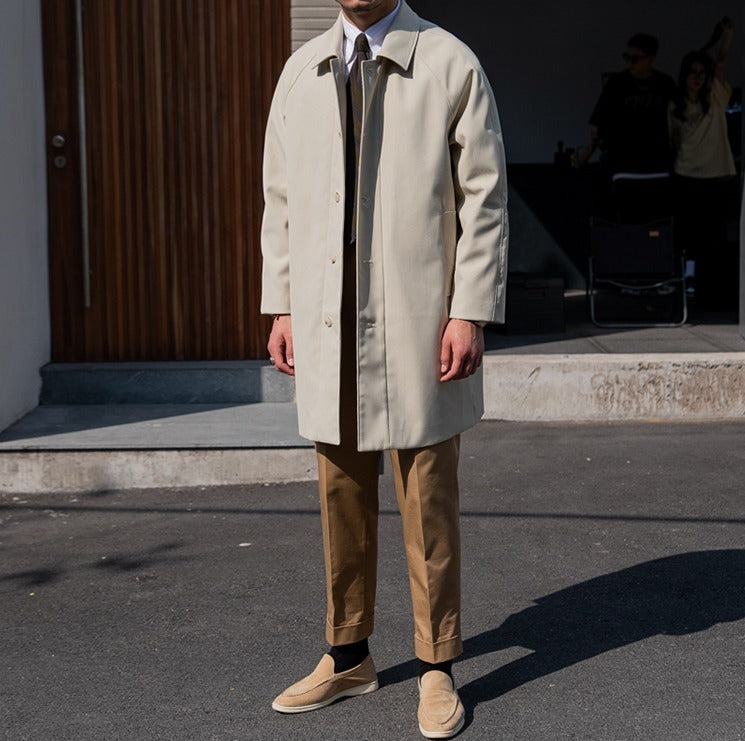 Trench-coat facile à repasser au quotidien