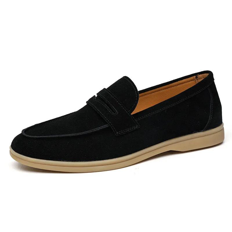 Mocassins en daim pour hommes