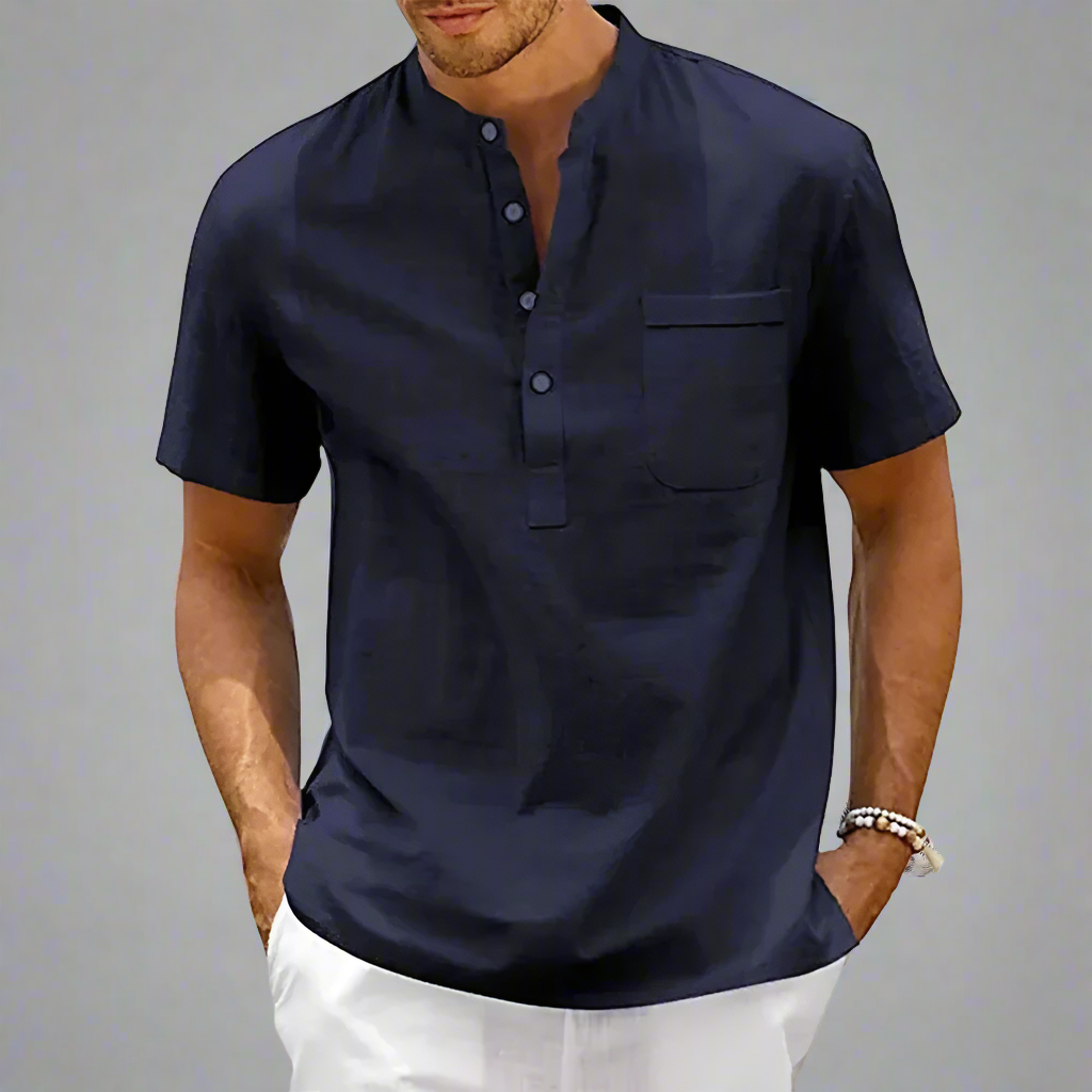 Fayymont | Chemise en lin pur pour homme