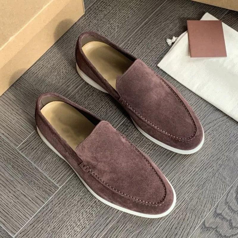 Luca Riviera Wildleder Slipper