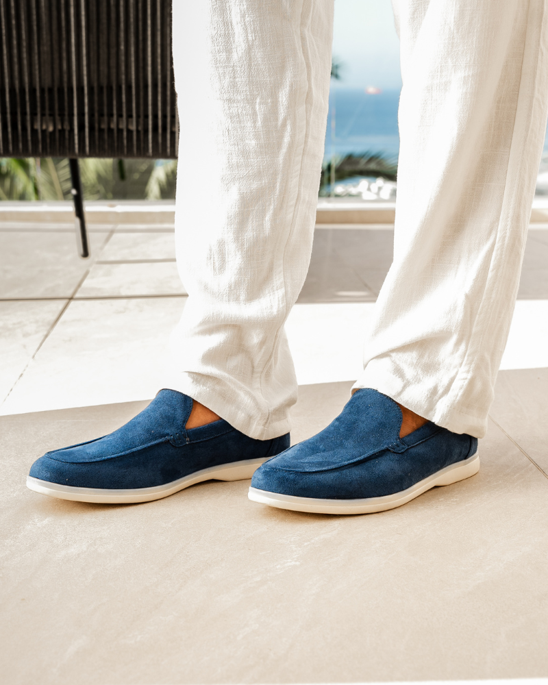 Mocassins en daim Fayymont - Style Old Money