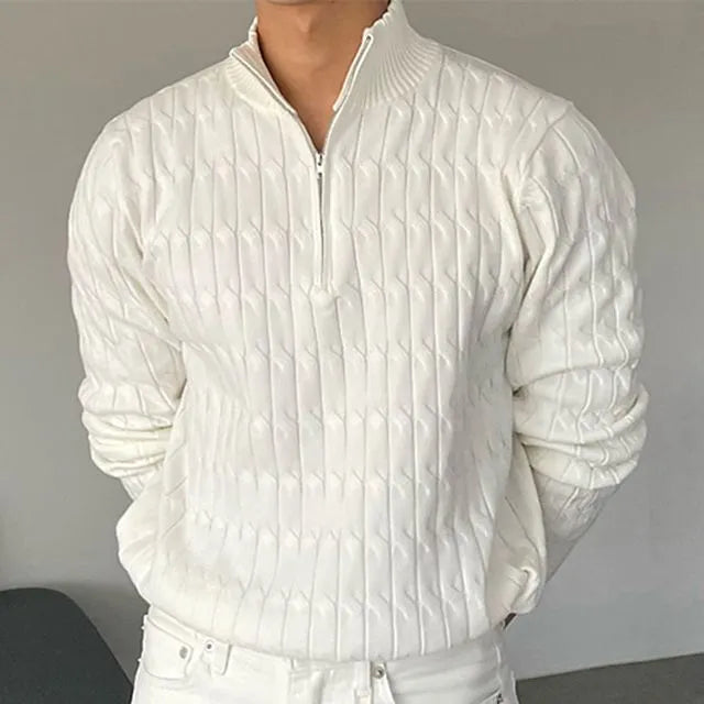 Pull à demi-fermeture éclair - Fayymont Co