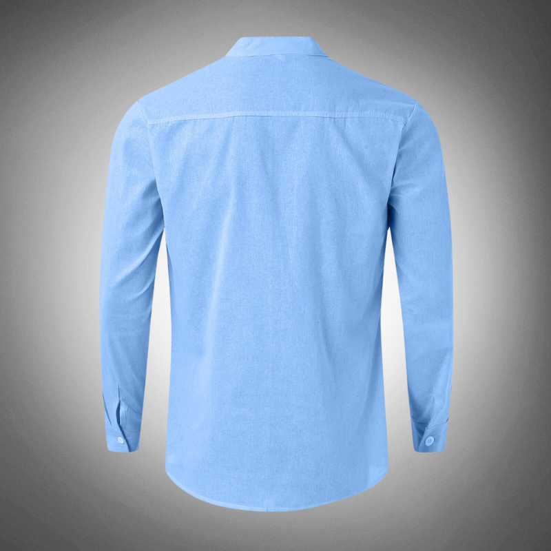 Chemise classique en popeline — manches longues
