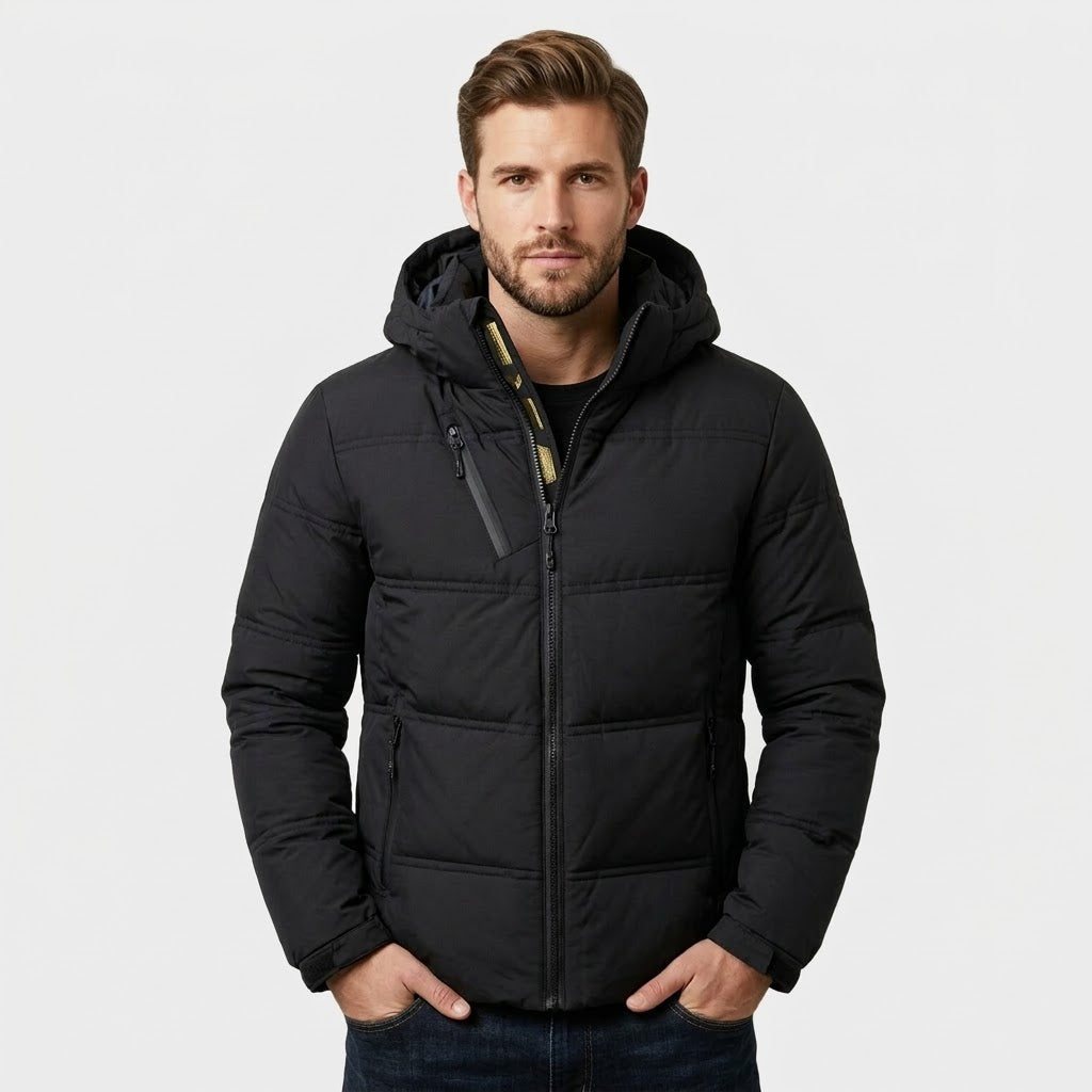 Forrest | Men's Hooded Quilted Puffer Jacket
