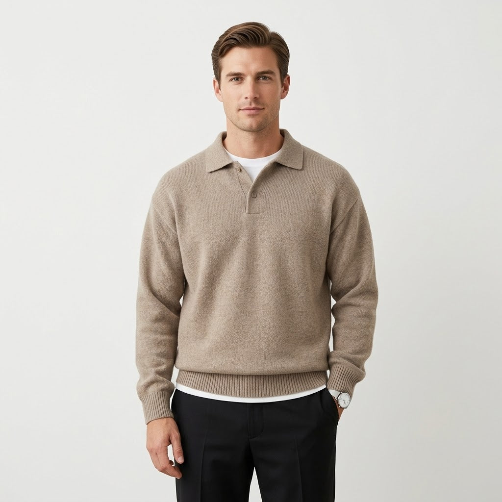 Old Money Gent Polo Pullover