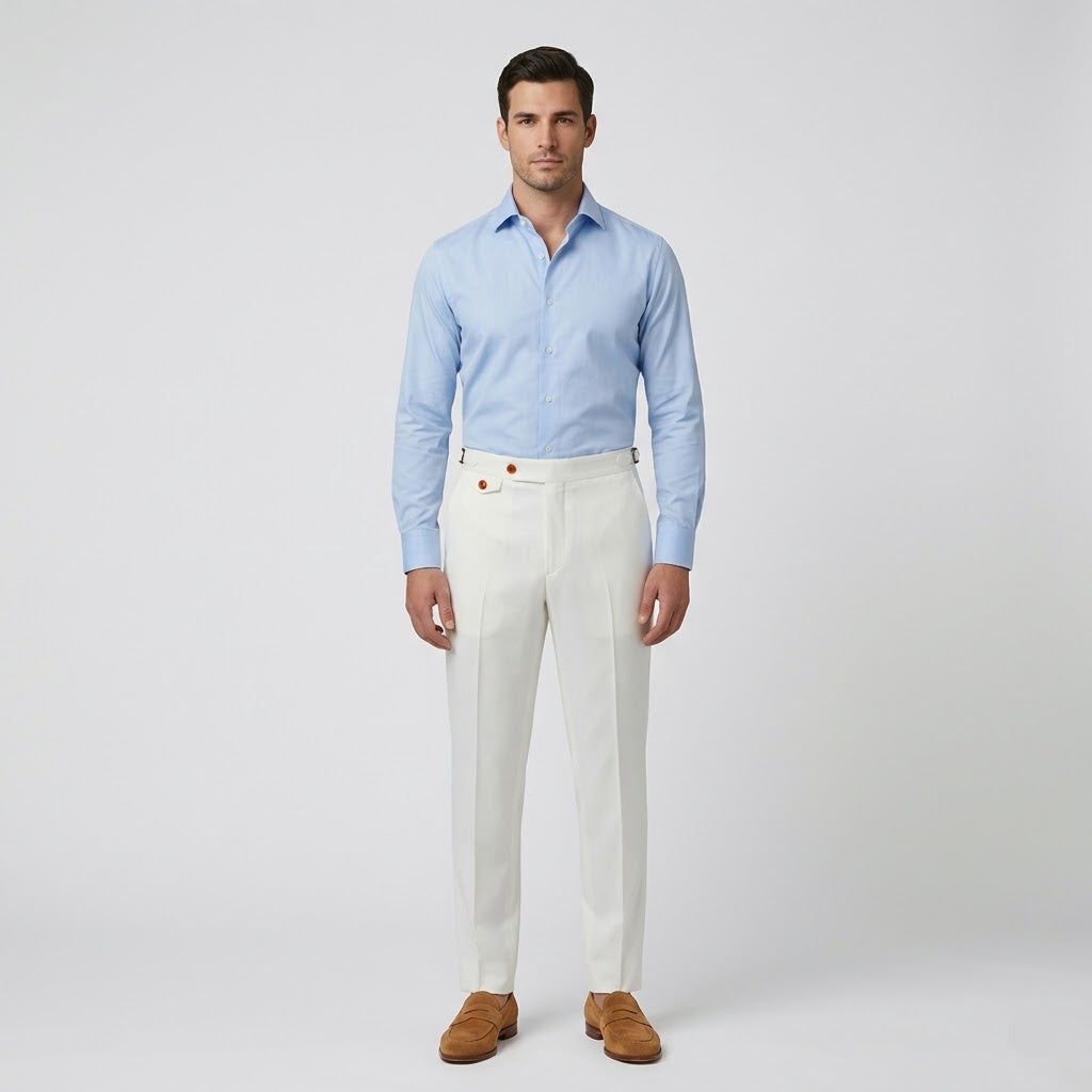 Pantalons en sergé Riviera