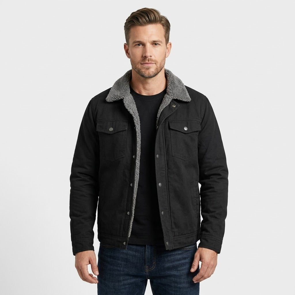 Logan | Warm Sherpa-Lined Jacket