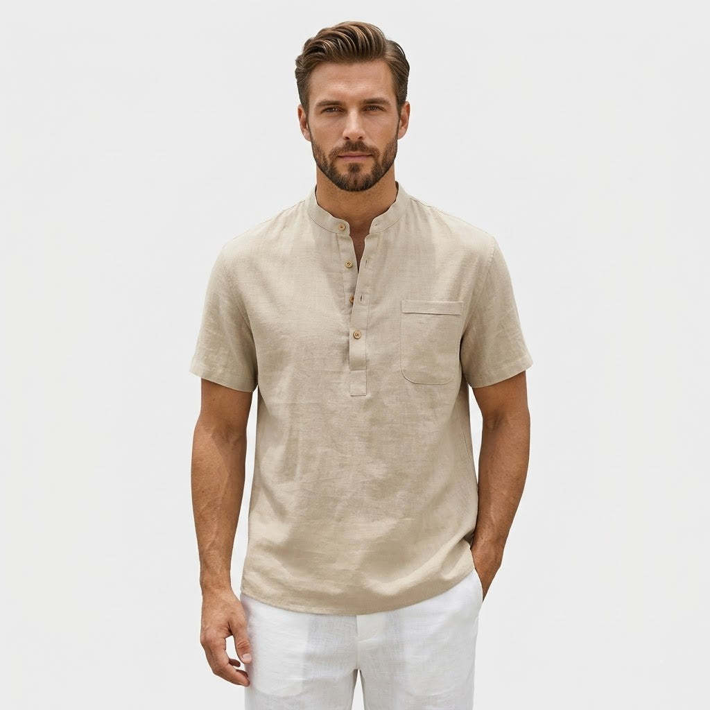 Fayymont | Chemise en lin pur pour homme