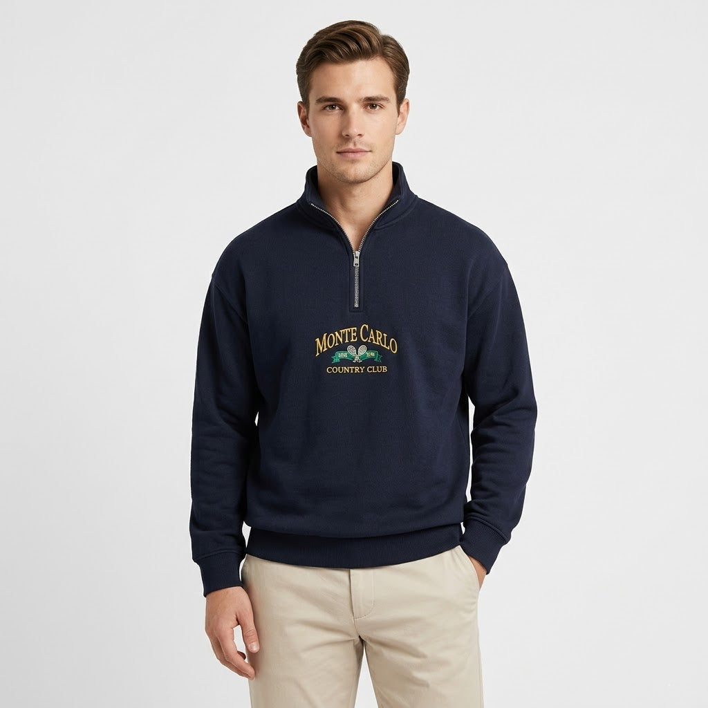 Monte Carlo Vintage Quart Zip
