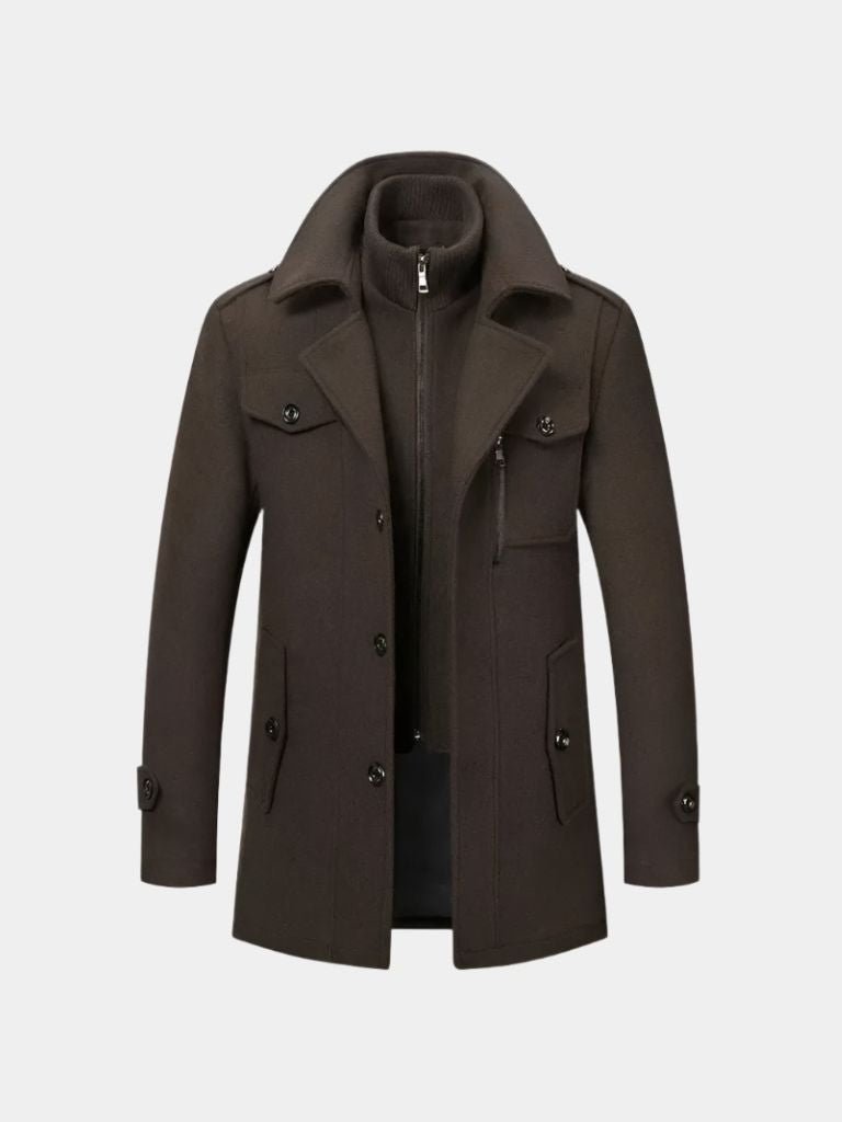 Old Money Two-Piece Winter Coat