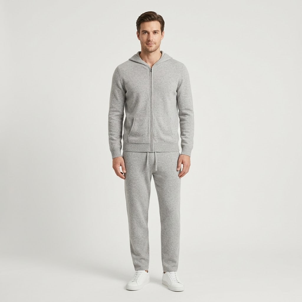 Ensemble en laine mérinos extra-fine pure