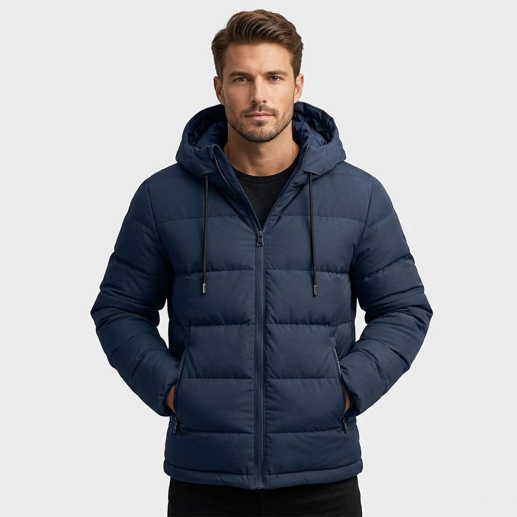 Simon | Men's Hooded Puffer Jacket