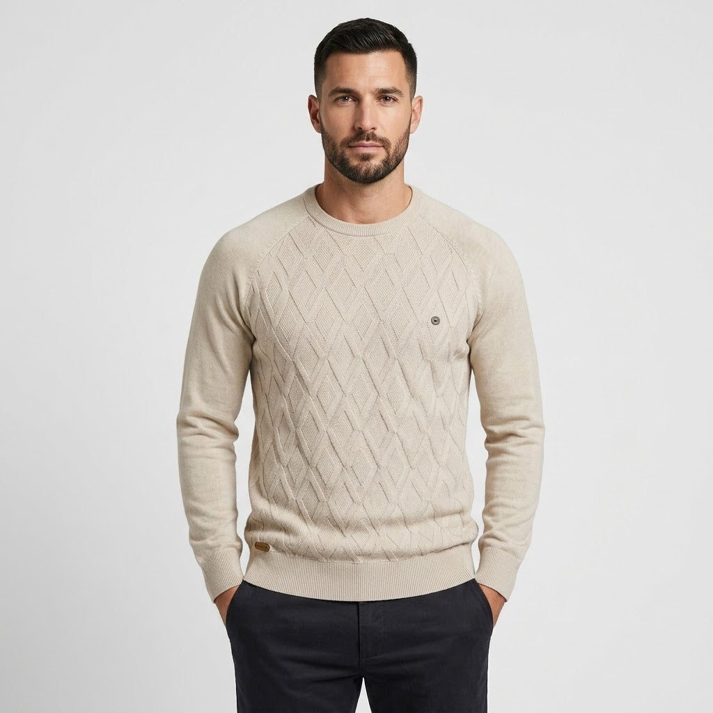 Pull-over tricoté minimaliste - Fayymont Co